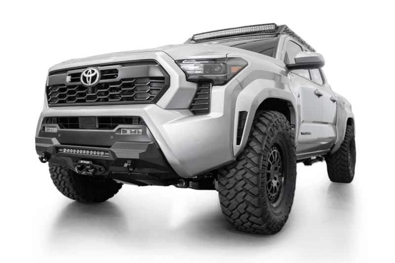 Addictive Desert Designs — Addictive Desert Designs 2024 Toyota Tacoma Stealth Center Mount Winch Front Bumper
Bumper- Front - view 9
