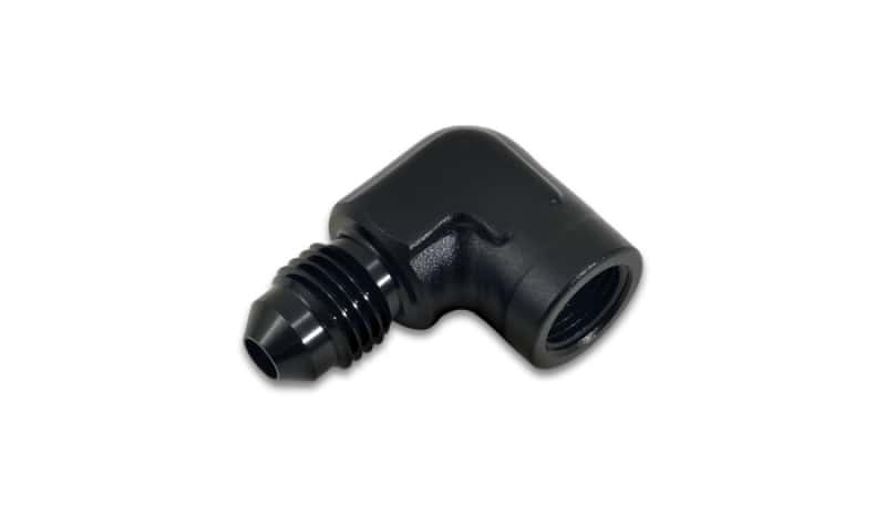 Vibrant — Vibrant -4AN to 1/8in NPT 90 Degree Adapter Fitting
-4ANML-1/8"NPTFM90Dg - view 1