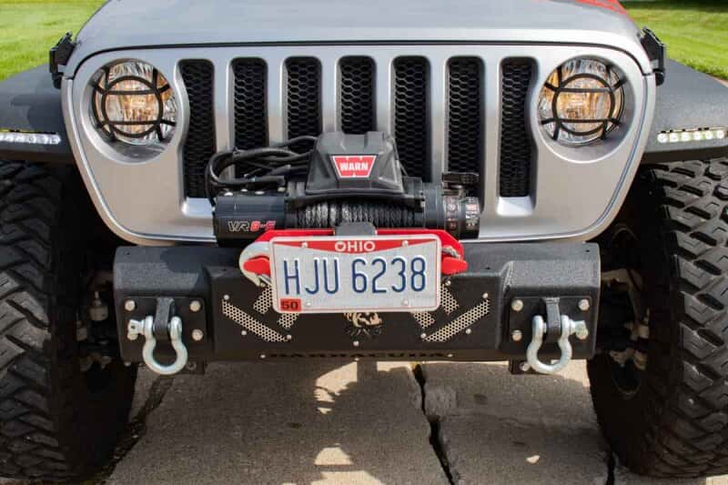 Fishbone Offroad — Fishbone Offroad 07-18 Jeep Wrangler JK Barracuda Modular Front Bumper - Base - view 18