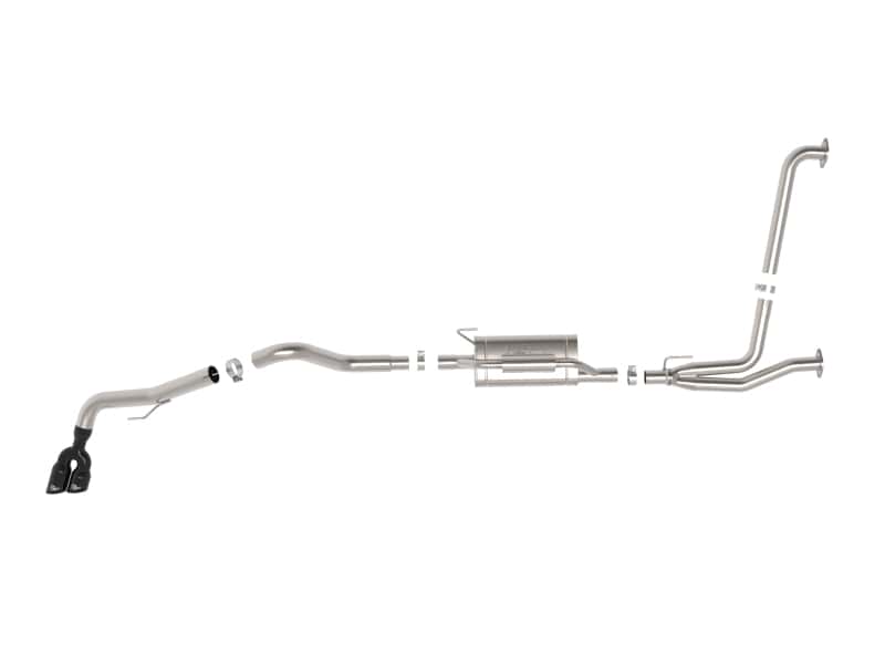aFe — aFe 2022+ Nissan Frontier V6 Vulcan Series SS Cat-back Exhaust w/ Black Tips
Cat-Back Exhaust - view 3