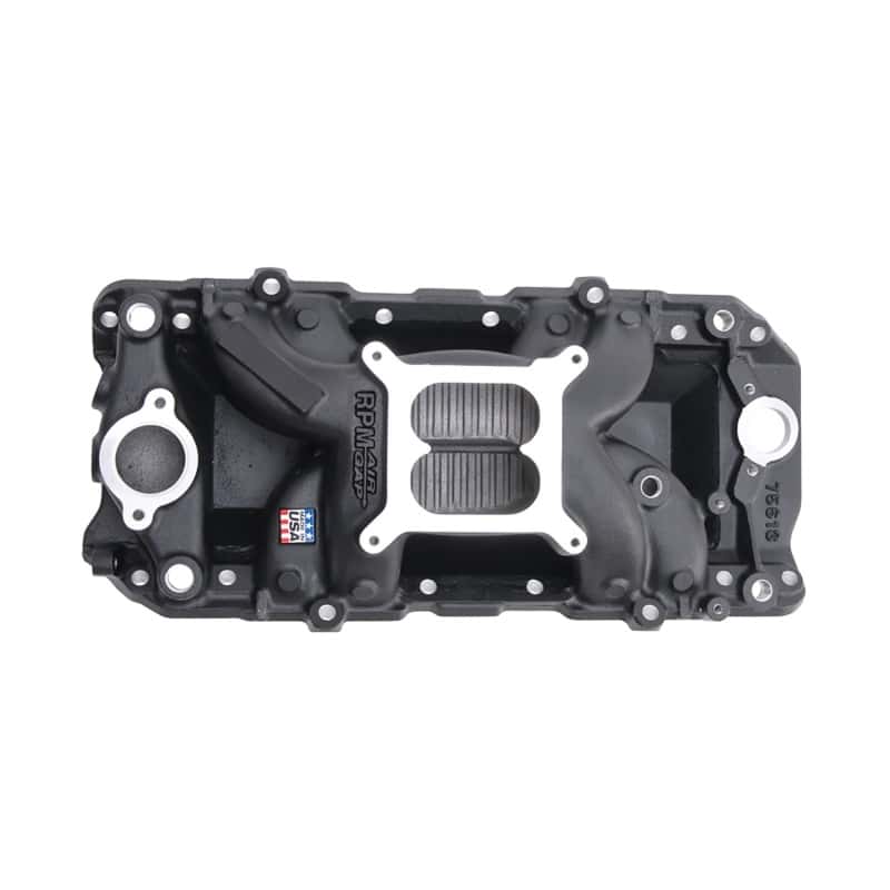 Edelbrock — Edelbrock Intake Manifold Nascar Edition RPM Air-Gap for Big-Block Chevy 396-502 w/ Oval Ports
MANIFOLD - view 2