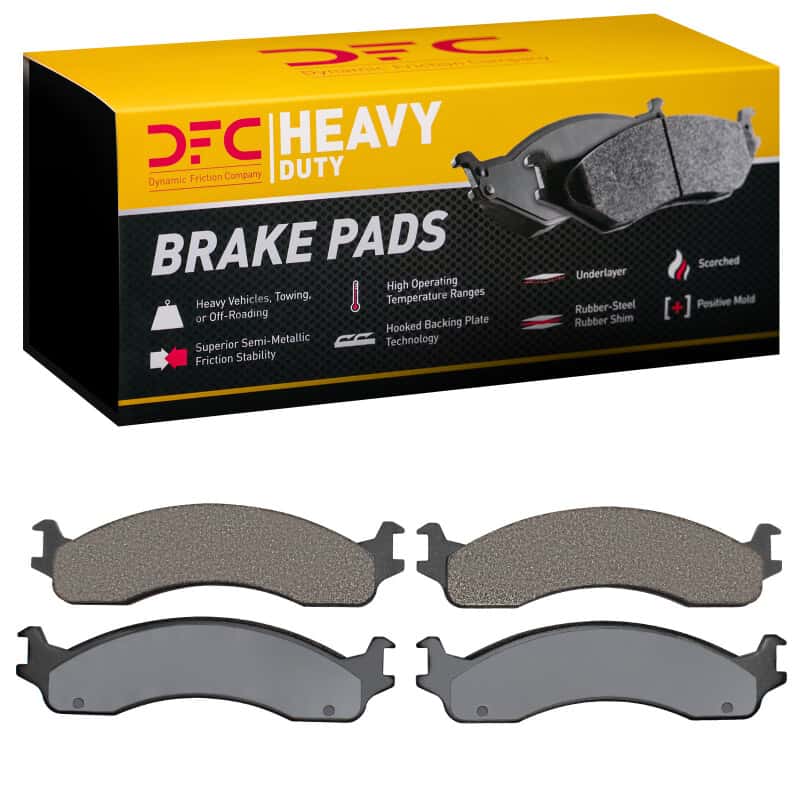 DFC — DFC 95-07 Ford E-150 Econoline Front Heavy Duty Pads - Semi Metallic
DFC Brake Pad Set - view 1