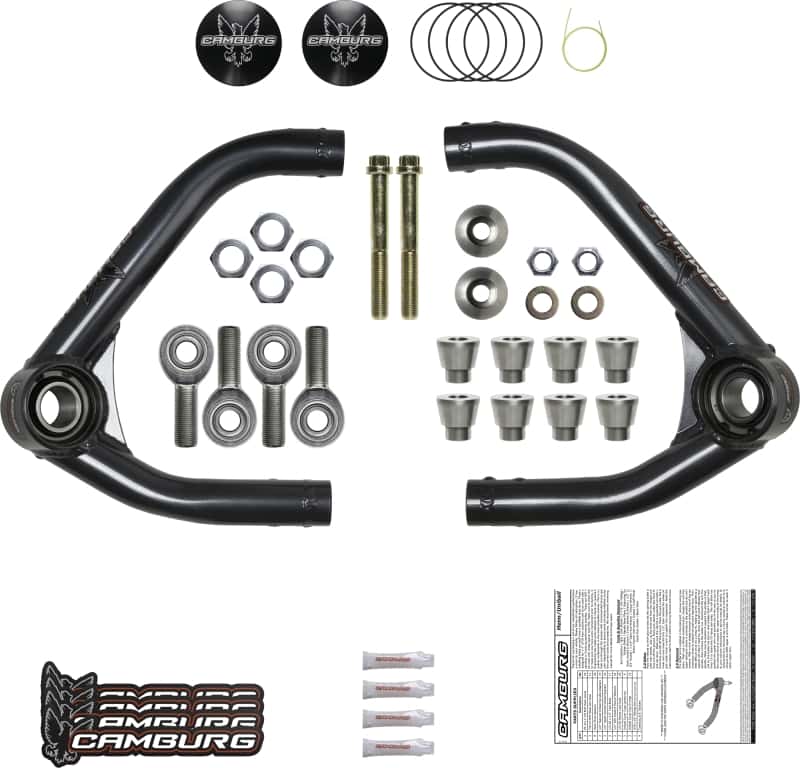 Camburg — Camburg Chevy Colorado ZR2 17-22 1.25in Performance Heim/Uniball Upper Arms (w/ covers)
Control Arm Kit - view 8