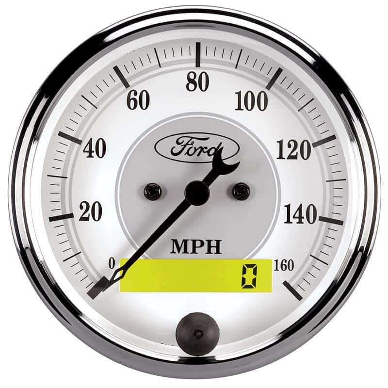 AutoMeter — Autometer Ford Racing Kit Box (5 pc In-Dash Elec Speedo/Oil Pressure/Water Temp/Fuel Level/Volt)
5PC GA KT E SPD FM - view 5