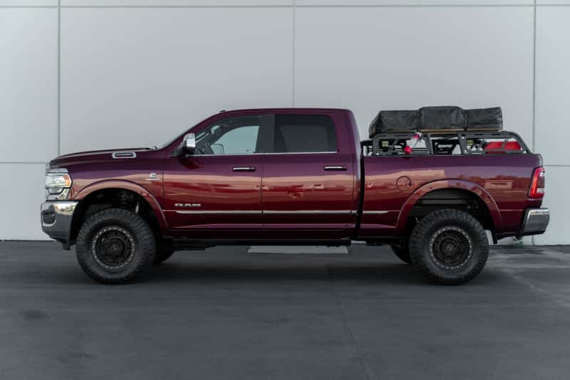 DV8 Offroad — DV8 Offroad 07-23 Toyota Tundra / 09-23 Ford F150 Raptor MTO Series Bed Rack -  2pc Adj. - view 5
