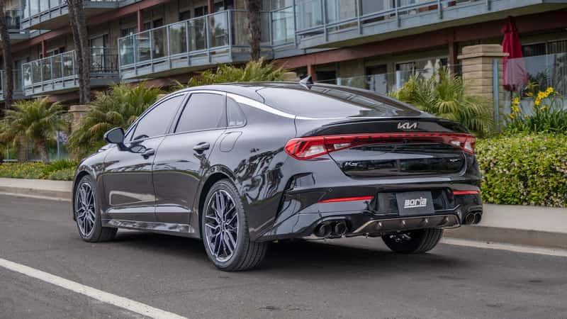 Borla — Borla 21-23 Kia K5 GT i4 AT FWD 4DR 2.00in 2.75in S-Type Exhaust - Black Chrome
Cat-Back System - view 3