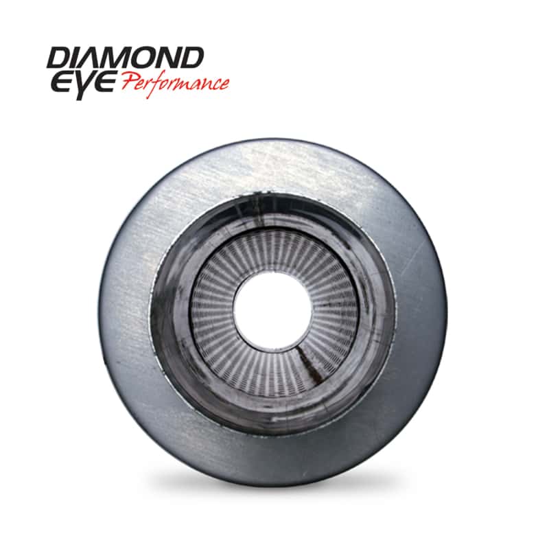 Diamond Eye Performance — Diamond Eye MFLR 5inID SGL IN/SGL OUT 7inDIA X 24in BODY 30in LENGTH PERF SLOTTED ENDS 409 SS
MUFFLER; 5in.; S/S: - view 2