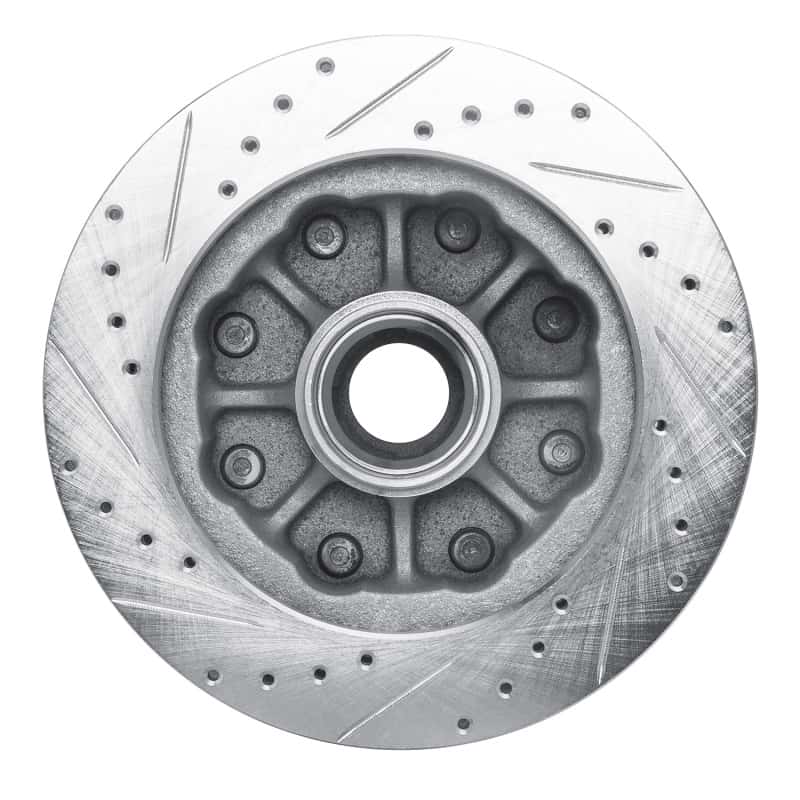 R1 Concepts — R1 1988-1996 Chevrolet C3500 Front Right Drilled & Slotted Silver Brake Rotor
R1 Brake Rotor Drill - view 5
