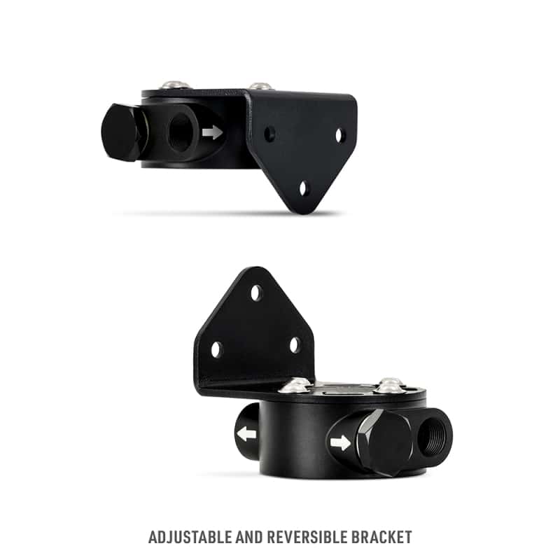 Mishimoto — Mishimoto M22 x 1.5 - Remote Oil Filter Mount - Black
Remote Filter Mount - view 3