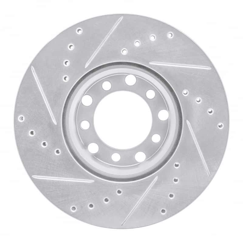 R1 Concepts — R1 72-74 Mercedes-Benz 350SL Front Right Drilled & Slotted Silver Brake Rotor
R1 Brake Rotor Drill - view 5
