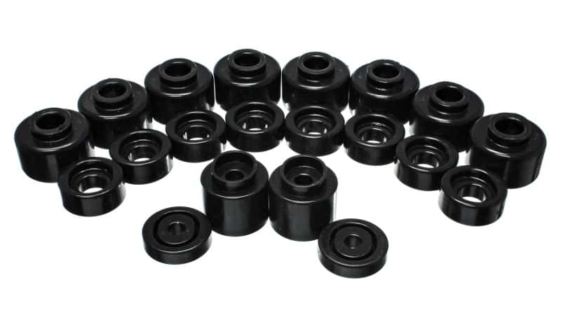 Energy Suspension — Energy Suspension Body Mount Set - Black
BodyMntBshKt - view 1