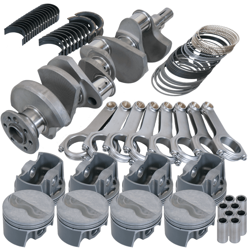 Eagle — Eagle Chrysler RB 4.150in Crank 6.760in H-Beam -8cc Flat Top 4.375in Pistons Balanced Assembly
Bal Competition Assy - view 1
