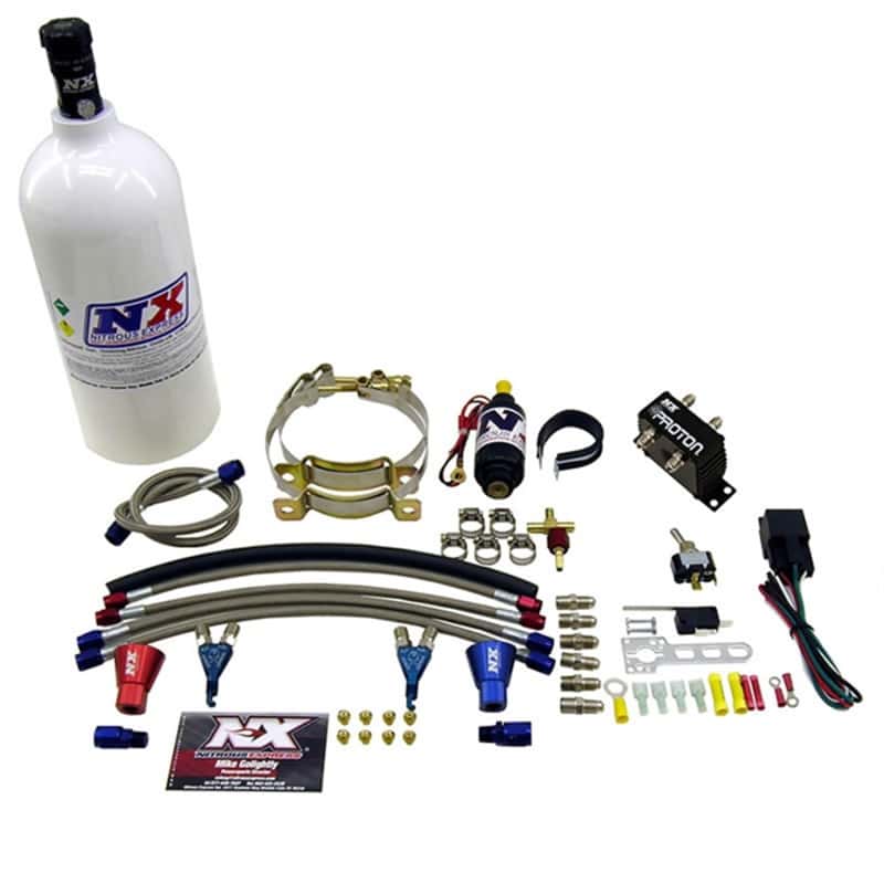 Nitrous Express — Nitrous Express 2 Cyl Proton Nitrous Kit w/2.5lb Bottle
Injection System Kit
N2OSys - view 2