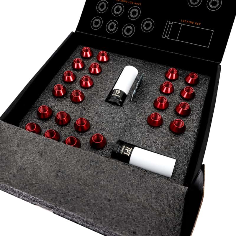 Mishimoto — Mishimoto Aluminum Locking Lug Nuts 1/2 X 20 23pc Set Black
Wheel Lug Nut - view 8