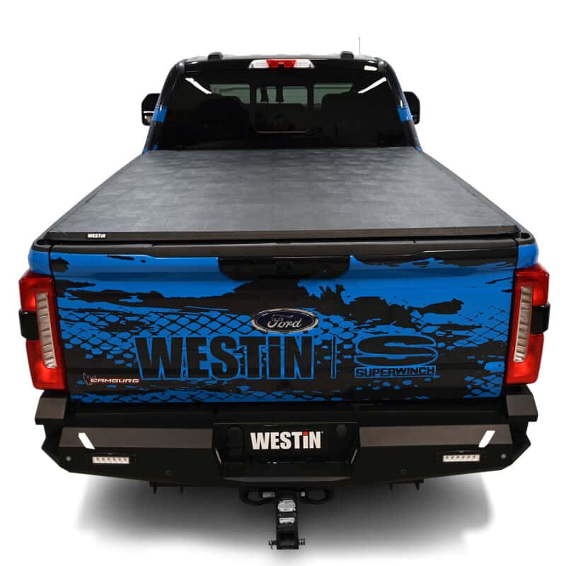 Westin — Westin 17-24 Ford F-250/350 Super Duty 6.75ft. Bed Soft Tri-Fold Tonneau Cover - Black
SftTr Fl Tonneau Cvr - view 15