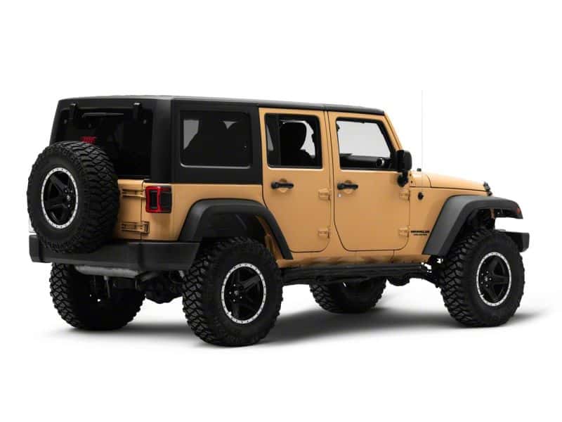 Raxiom — Raxiom 07-18 Jeep Wrangler JK Axial Series JL Style LED Tail Lights- BlkHousing- Red Lens
Lights - view 3