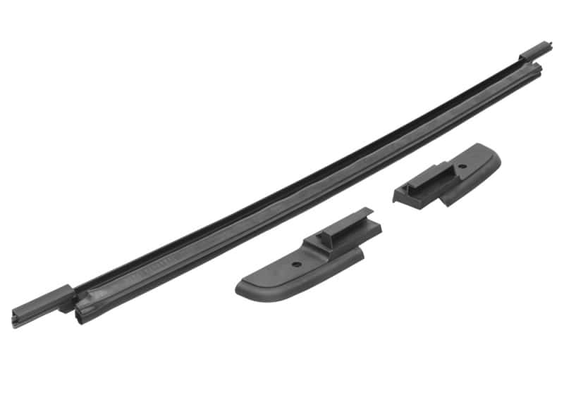 Rampage — Rampage 2018-2022 Jeep Wrangler(JL) 4-Door Tonneau Cover w/ Tailgate Bar Kit - Black Diamond - view 3
