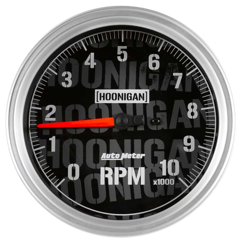 AutoMeter — Autometer Hoonigan 5in 10K RPM Full Electronic Tachometer Gauge
5" TACH, 10,000 RPM, - view 1
