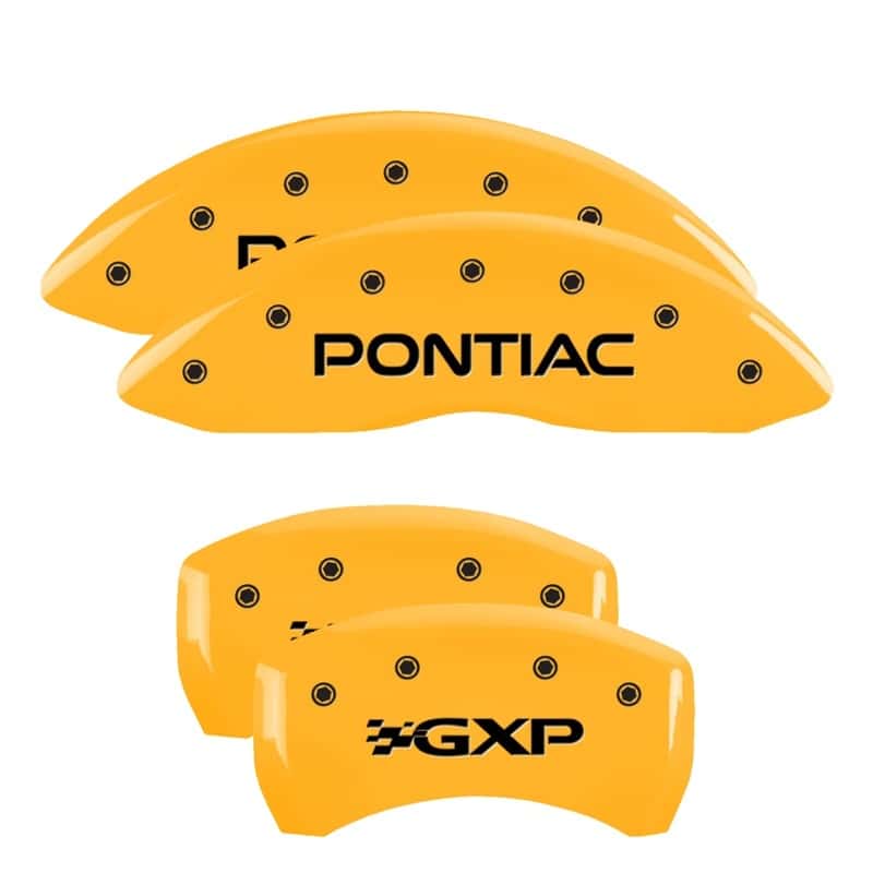MGP — MGP 4 Caliper Covers Engraved Front Pontiac Rear Gxp Yellow Finish Black Char 2008 Pontiac G8
Caliper Covers - view 1