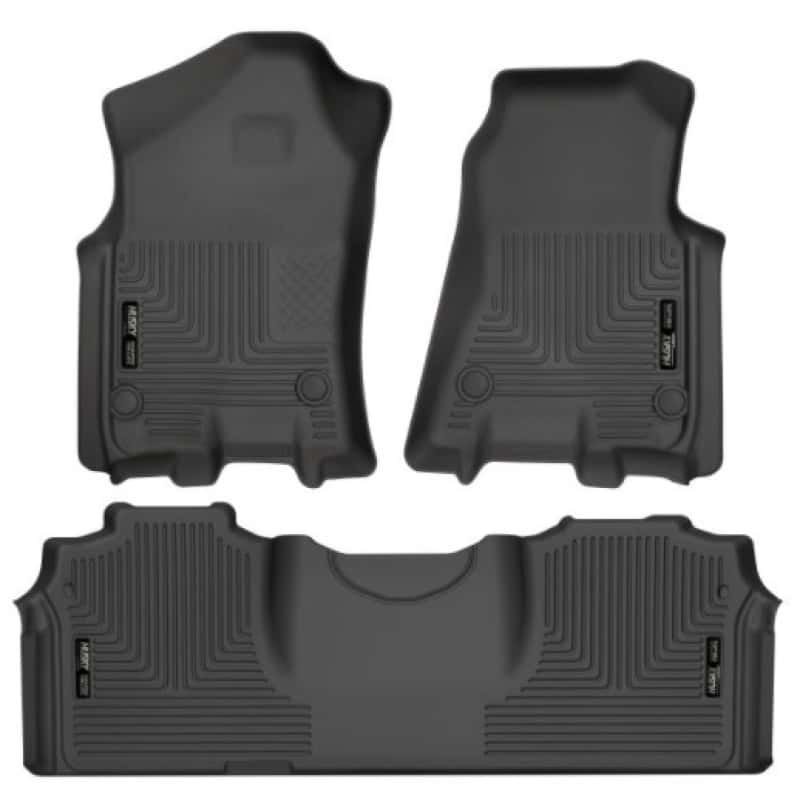 Husky Liners — Husky Liners 19-21 RAM 2500/3500 Mega Cab Weatherbeater Front and 2nd Seat Floor Liners - Black
Floor Liners - view 3