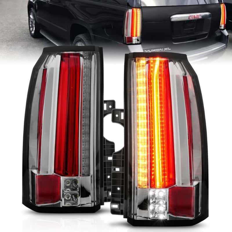 ANZO — ANZO 2015-2017 GMC Yukon/Yukon XL LED Taillights Chrome
Tail Light Set
TailLightSet - view 1
