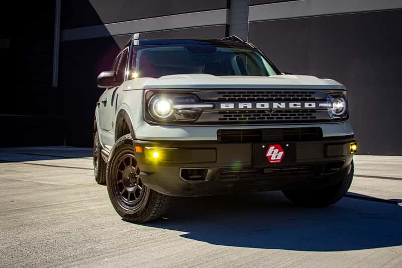 Baja Designs — Baja Designs 21+ Ford Bronco Sport Squadron Pro Spot LED Light Pods - Clear - view 2