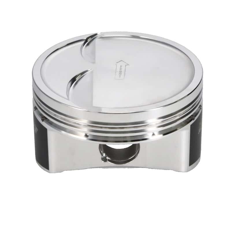 Manley Performance — Manley Small Block Chevy LS Series 4.030in Bore 1.304in CD -10cc Dish Platinum Series Pistons - E/D
Piston Set - view 10