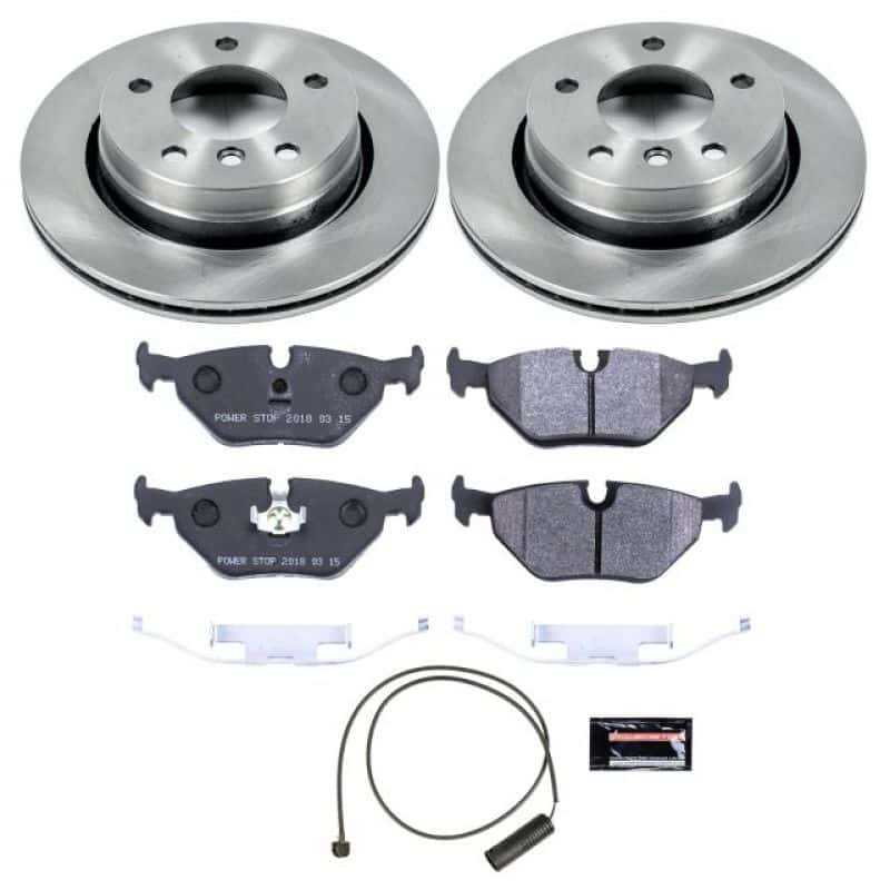PowerStop — Power Stop 98-99 BMW 323i Rear Track Day Brake Kit - view 1