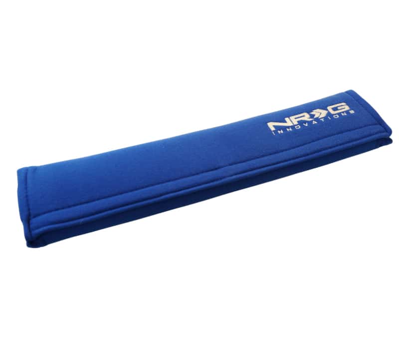 NRG — NRG Seat Belt Pads 3.5in. W x 17.3in. L (Blue) Long - 1pc - view 1