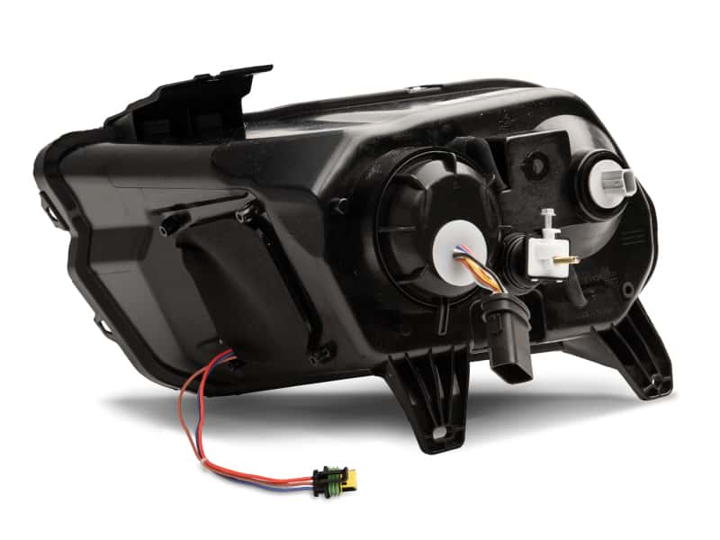 Raxiom — Raxiom 13-14 Ford Mustang LED Halo Projector Headlights- Black Housing (Clear Lens)
Headlights - view 5
