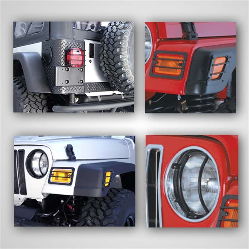 Rugged Ridge — Rugged Ridge Euro Guard Light Kit 97-06 Jeep Wrangler TJ
OFFROAD_EXTERIOR
OrdRacingLampKt - view 1