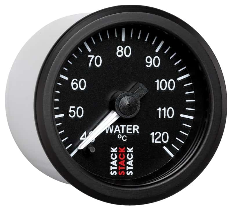 AutoMeter — Autometer Stack 52mm 40-120 Deg C 1/8in NPTF Male Pro Stepper Motor Water Temp Gauge - Black
Ga WT ProStpr B 120C - view 5
