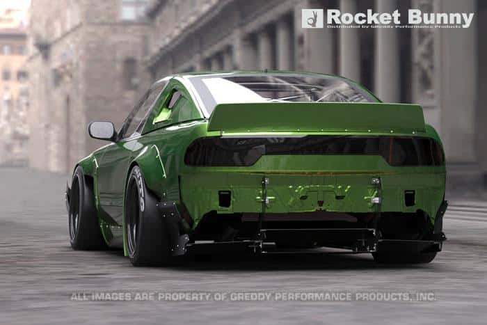 GReddy — GReddy RPS13 V2 Rocket Bunny Aero Side Skirts Only - view 5