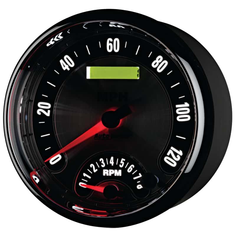 AutoMeter — Autometer American Muscle 5in Tach Speedo Combo In-Dash
5" RPM/SPD COMBO AM - view 9