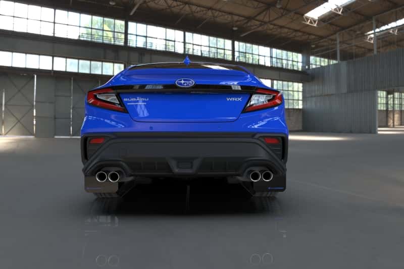 Rally Armor — Rally Armor 22-26 Subaru WRX Black UR Mud Flap w/Blue Logo
Mud Flap - view 2