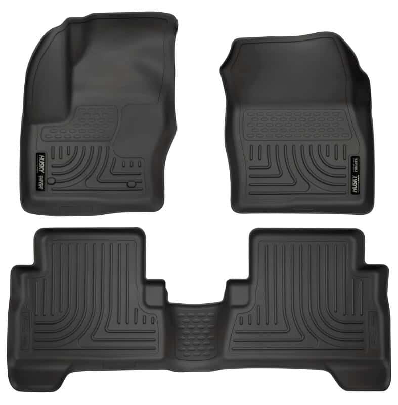 Husky Liners — Husky Liners 2013 Ford Escape WeatherBeater Combo Black Floor Liners
Floor Liners - view 4