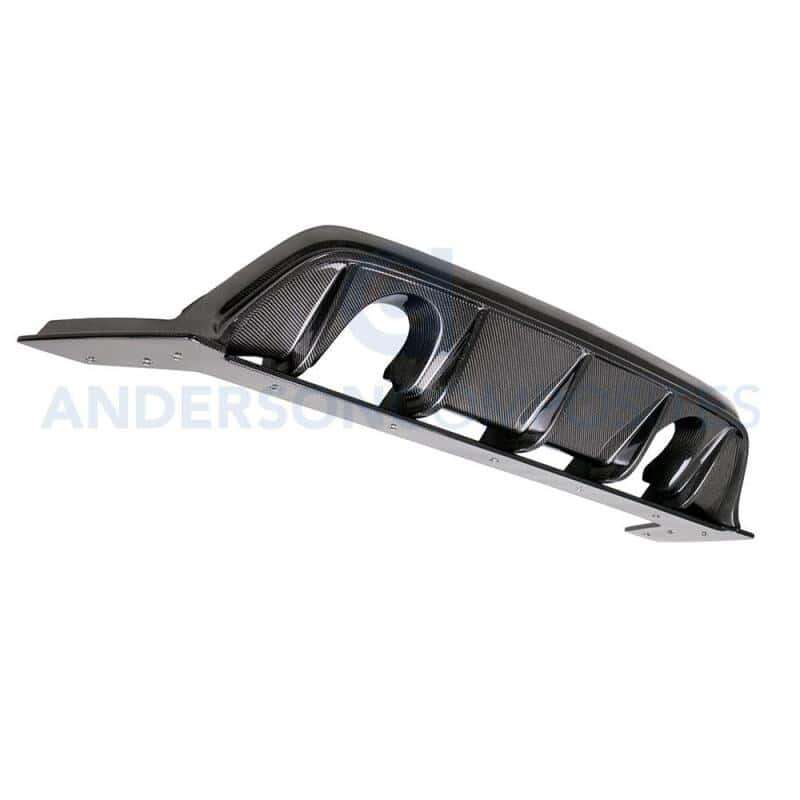 Anderson Composites — Anderson Composites 2016+ Ford Focus RS Type-R Rear Diffuser - view 2