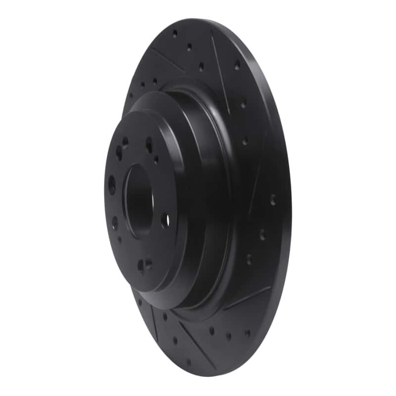 R1 Concepts — R1 09-14 Acura TL Rear Right Drilled & Slotted Black Brake Rotor
R1 Brake Rotor Drill - view 2