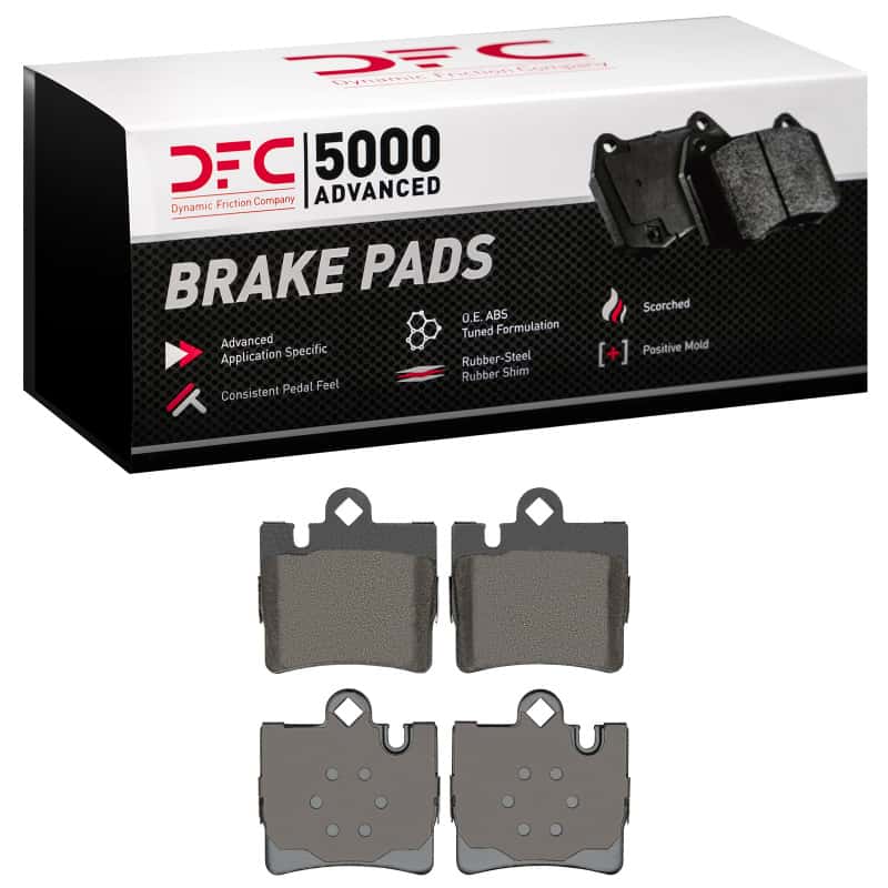 DFC — DFC 00-03 Mercedes-Benz S500 Rear 5000 Advanced Low Metallic Brake Pads
DFC Brake Pad Set - view 4