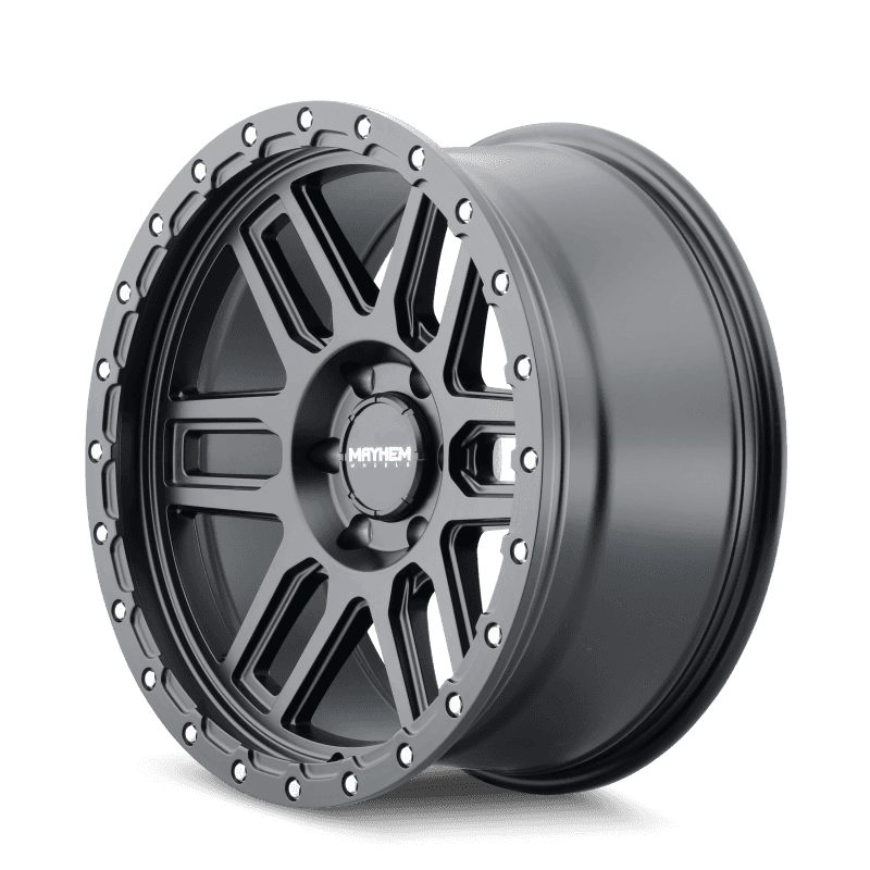 Mayhem — Mayhem 8304 Delta 17x9 / 5x127 BP / -12mm Offset / 78.1mm Hub Matte Black Wheel
MAYHEM 8304 - view 2