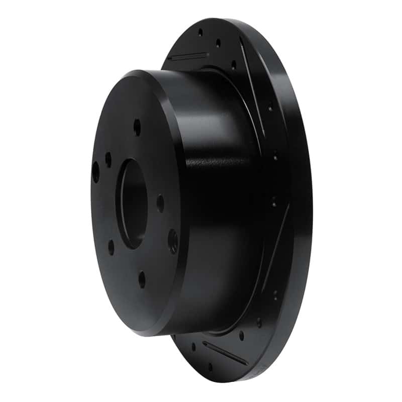 R1 Concepts — R1 04-04 Pontiac GTO Rear Right Drilled & Slotted Black Brake Rotor
R1 Brake Rotor Drill - view 2