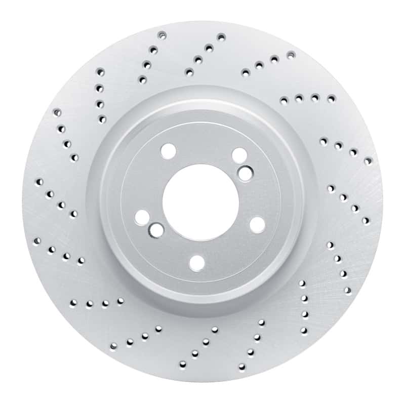 DFC — DFC 06-10 BMW M5 Left Rear Drilled GeoSPEC Coated Rotor - view 1