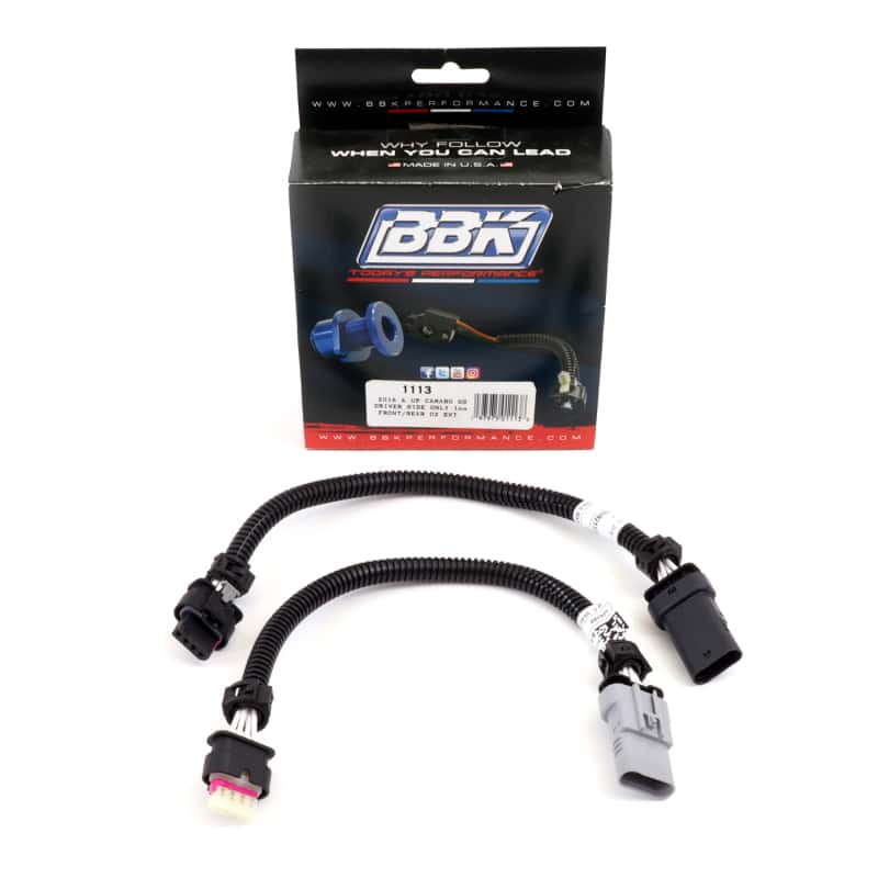 BBK — BBK 16-20 Chevrolet Camaro 6.2L SS O2 Sensor Extensions (AUTO ONLY Drivers Side 1 Front & 1 Rear)
O2 Harness Extension
O2SnsrExtCbl - view 2