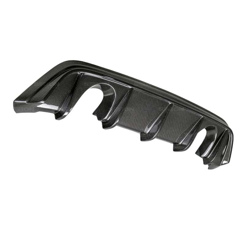 Seibon — Seibon 15-16 Ford Focus OE-Style Carbon Fiber Rear Bumper Lip - view 1