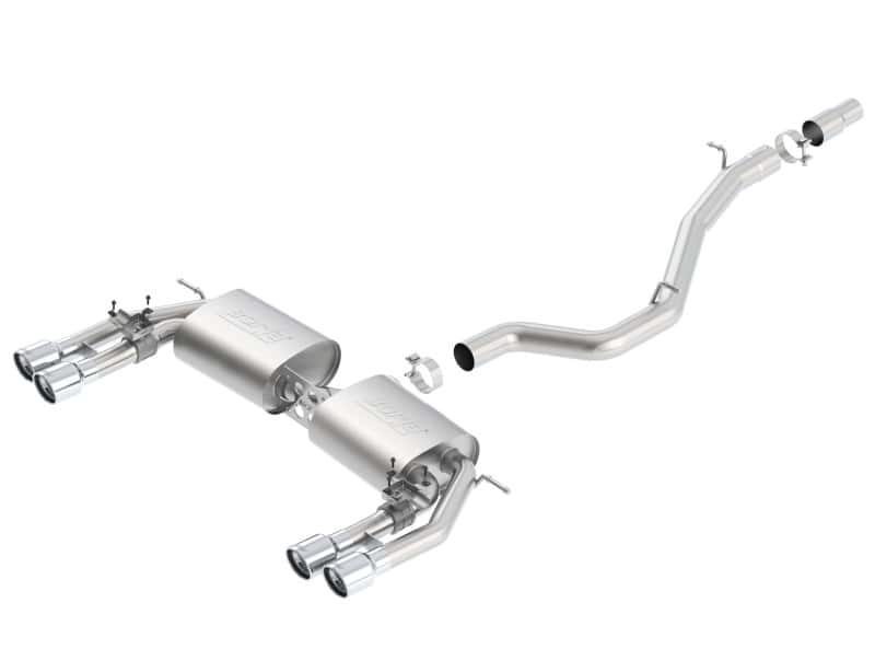 Borla — Borla 13-15 Audi S3 S-Type Dual Round Rolled Catback Exhaust
Cat-Back System
ExhstSysKt - view 2