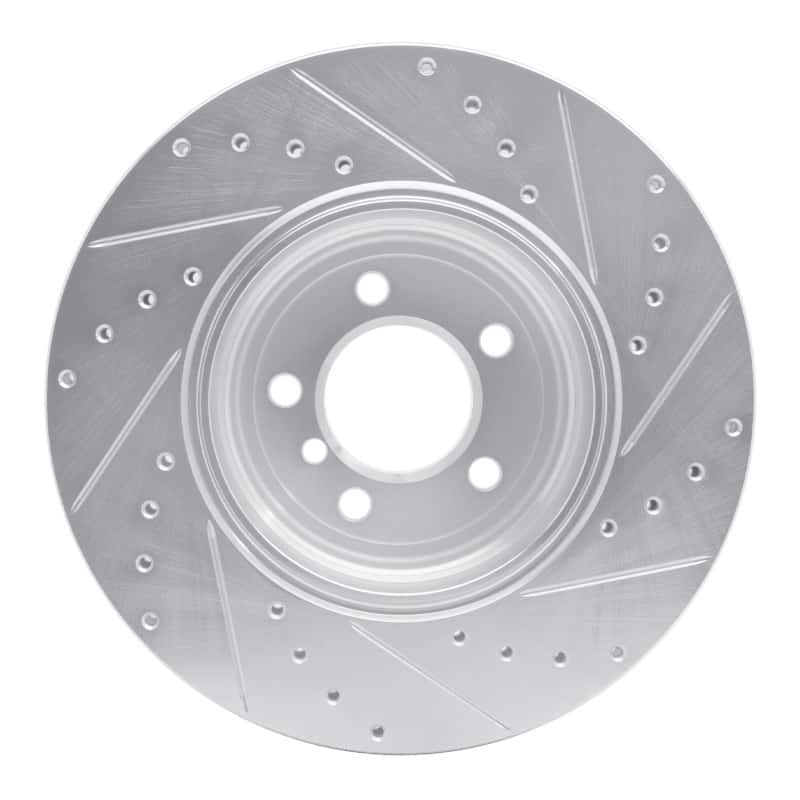 R1 Concepts — R1 05-08 BMW 760I Rear Left Drilled & Slotted Silver Brake Rotor
R1 Brake Rotor Drill - view 5