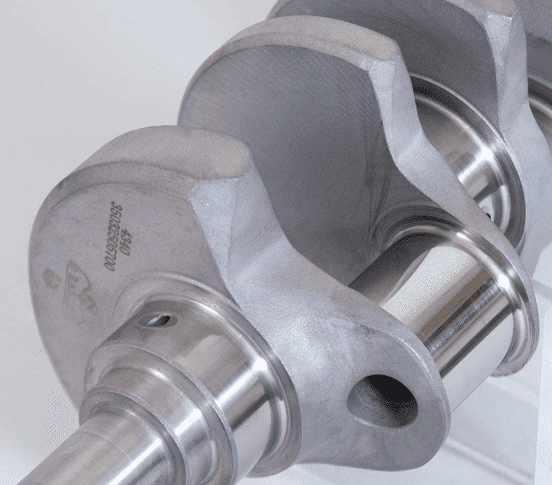 Eagle — Eagle Chevrolet 350 3.250in Stroke Large Journal Forged 4340 Steel Crankshaft
4340 Crank - view 5
