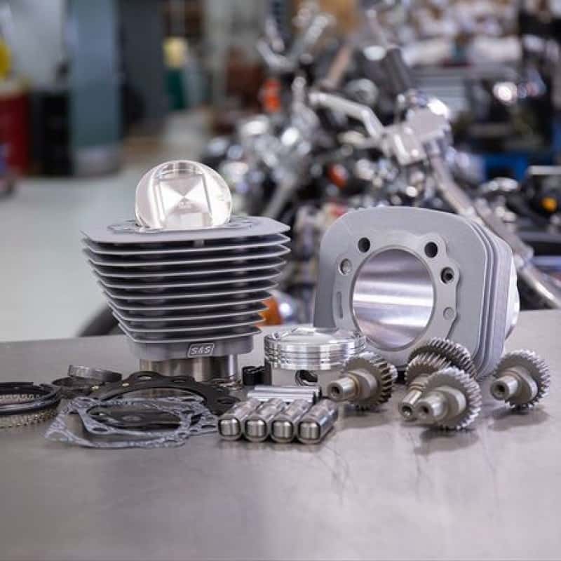 S&S Cycle — S&S Cycle 00-21 Sportster Models 1200cc to 1250cc Hooligan Kit - Silver - view 1