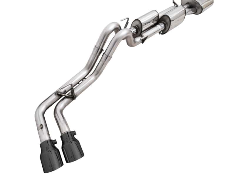 AWE Tuning — AWE 16-22 Toyota Tacoma 0FG Catback Exhaust w/ BashGuard - Dual Diamond Black Tips
0FG Catback - view 20