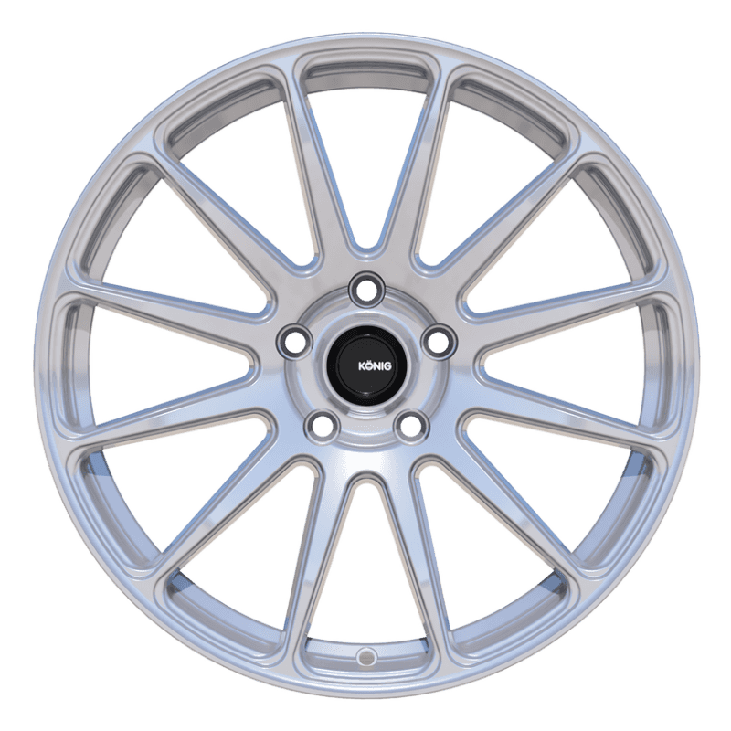 Konig — Konig Aeris 19x8.5 5x112 ET43 Steel Silver Wheel - view 2